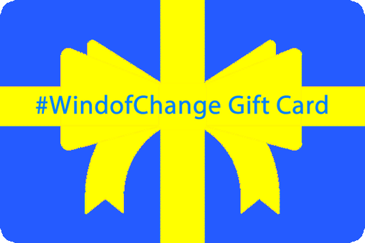GIFT CARD for use in the Official #WindofChange Online Store